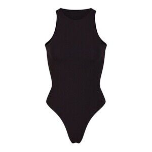 Skins High Neck Bodysuit Black Onyx Sz XXS New